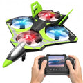 2.4GHz RC Combat Aircraft with HD Camera & Screen Controller – LED Fighter Drone