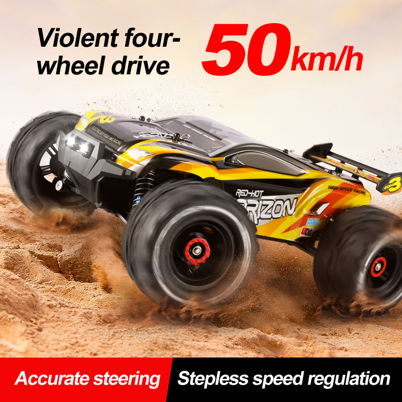 2.4GHz 4WD Off-Road RC Car – High-Speed Remote Control Monster Truck (Blue)